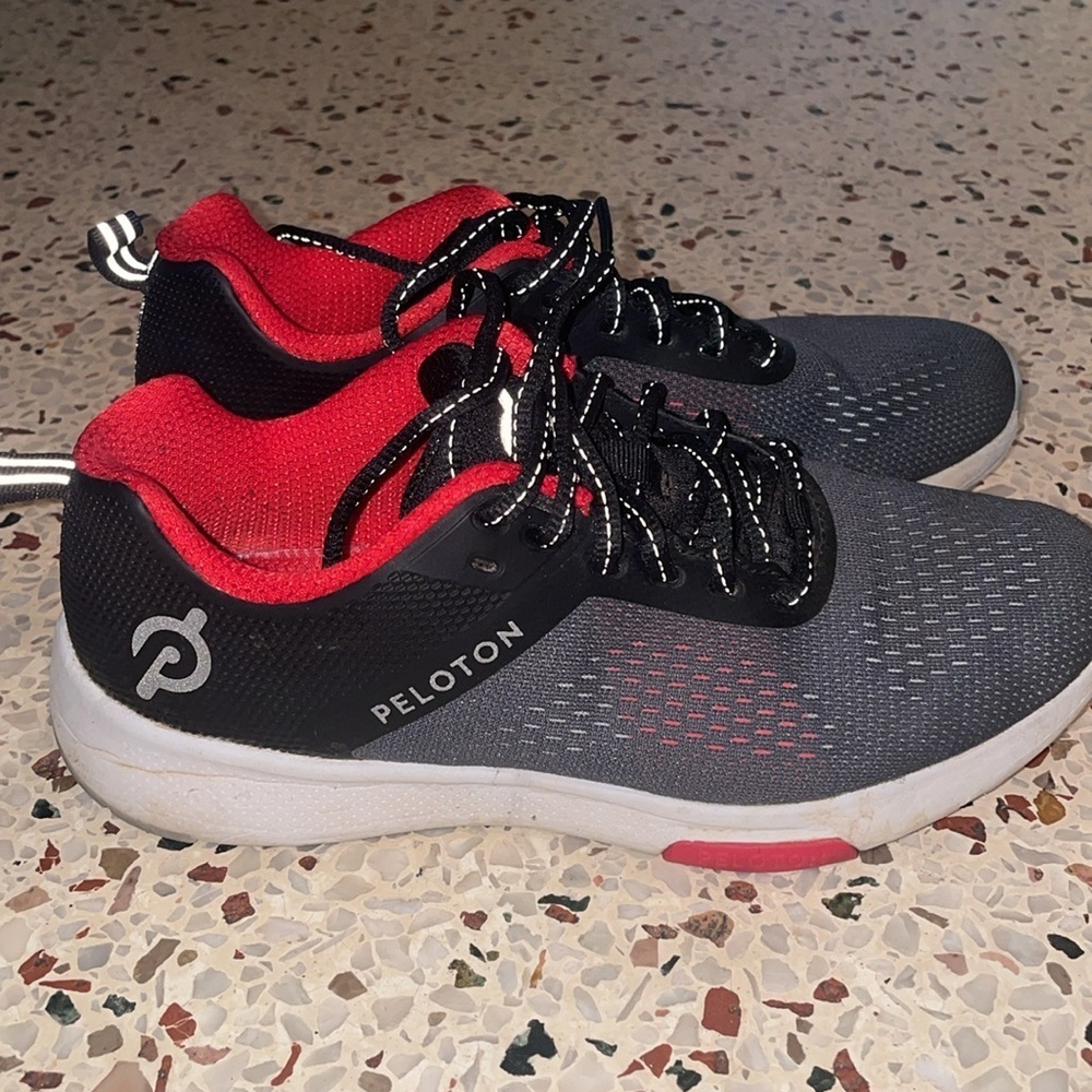 Peloton Slate Gray Circuit Running Runner Shoes Gym Sneakers Size 6 - Picture 6 of 9